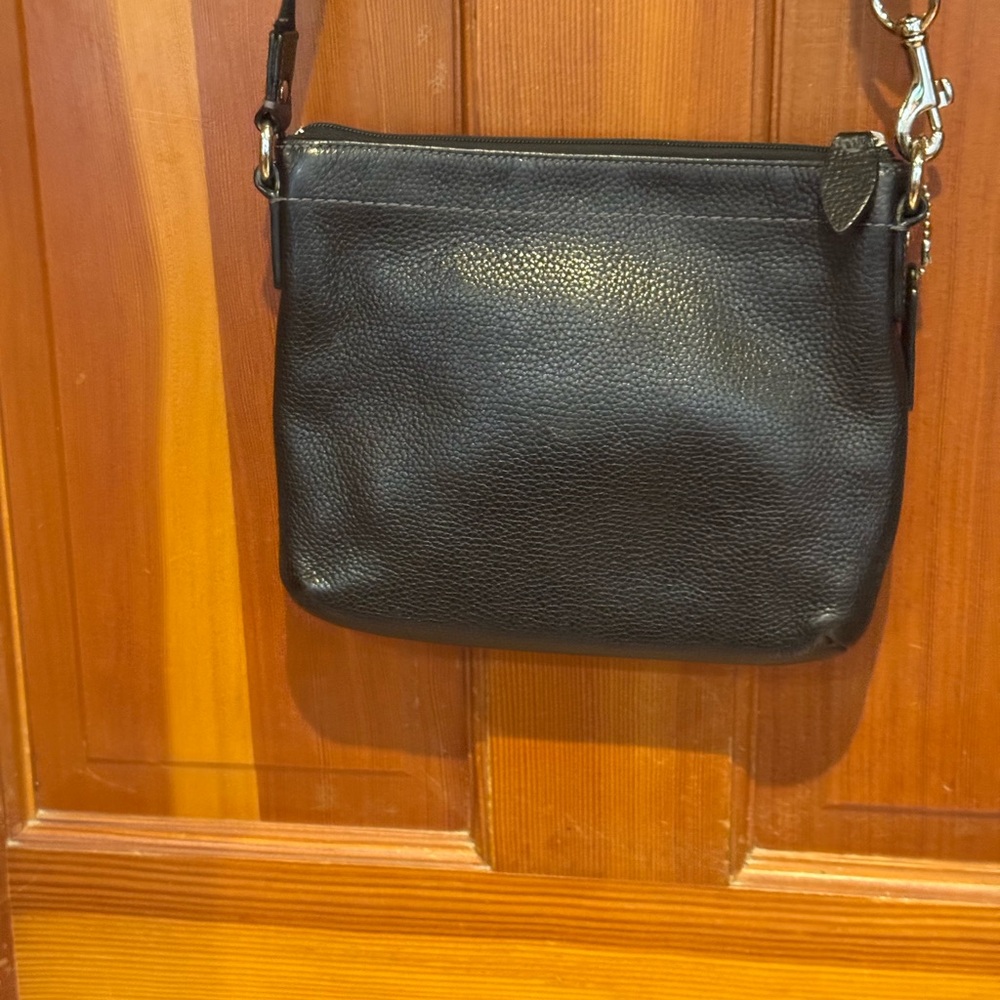 Coach Black Crossbody Bag black leather - Picture 3 of 11